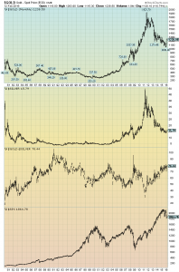 Gold-Silver Monthly Since 1980